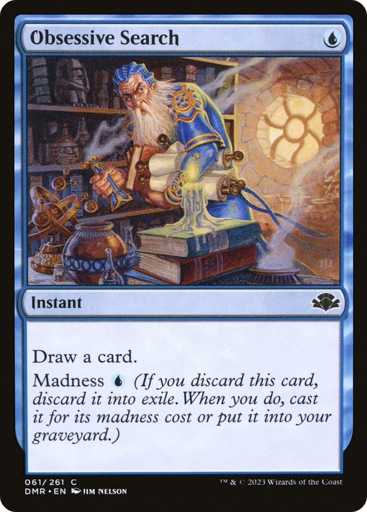 Obsessive Search [Dominaria Remastered] | Gate City Games LLC