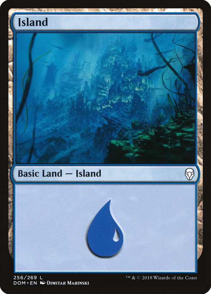 Island (256) [Dominaria] | Gate City Games LLC