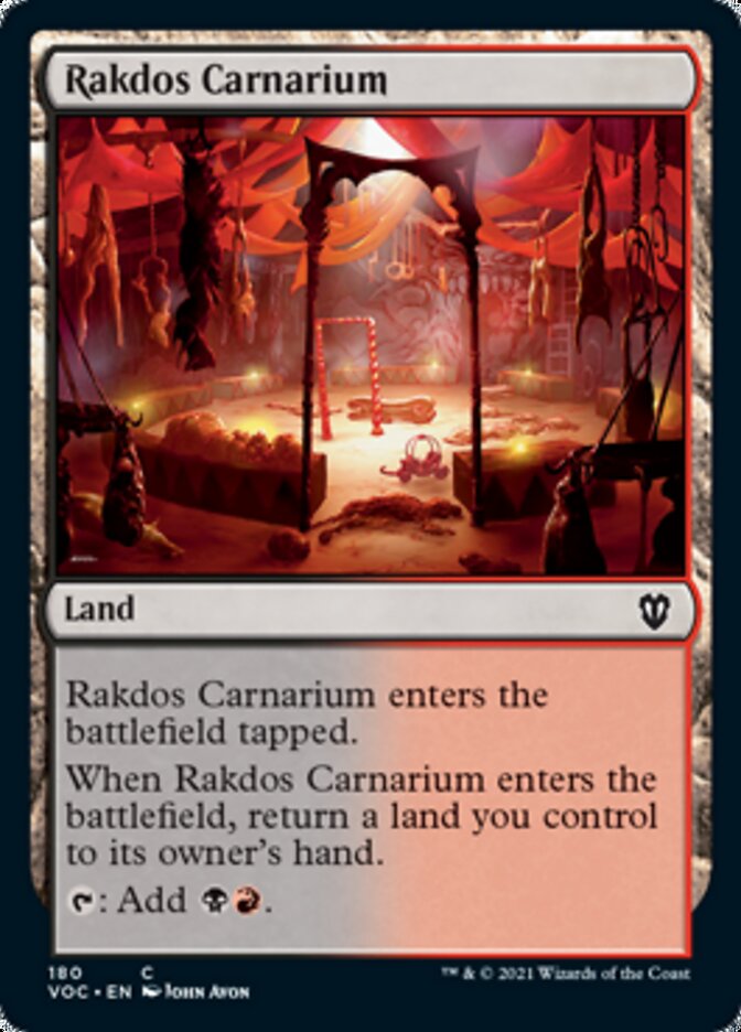Rakdos Carnarium [Innistrad: Crimson Vow Commander] | Gate City Games LLC
