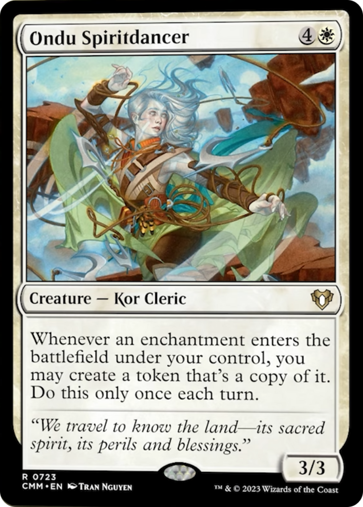 Ondu Spiritdancer [Commander Masters] | Gate City Games LLC