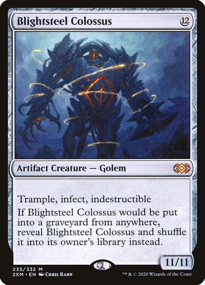 Blightsteel Colossus [Double Masters] | Gate City Games LLC