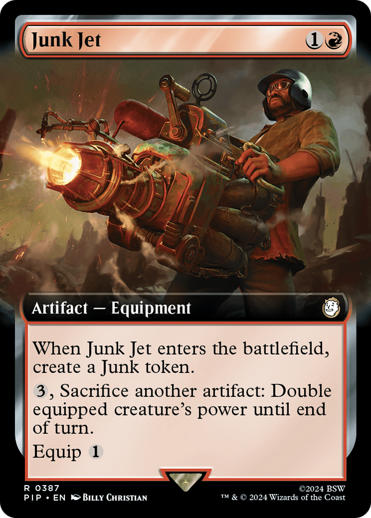 Junk Jet (Extended Art) [Fallout] | Gate City Games LLC