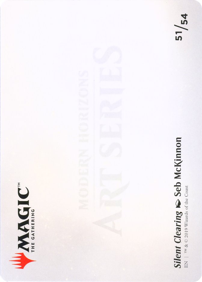 Silent Clearing // Silent Clearing [Modern Horizons Art Series] | Gate City Games LLC
