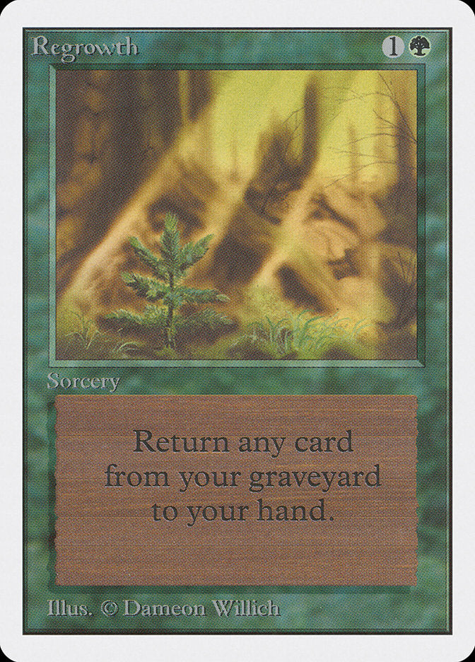 Regrowth [Unlimited Edition] | Gate City Games LLC