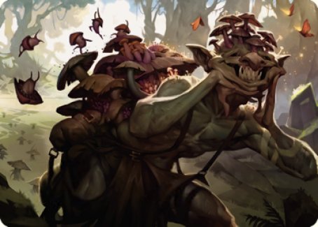 Sprouting Goblin Art Card [Dominaria United Art Series] | Gate City Games LLC