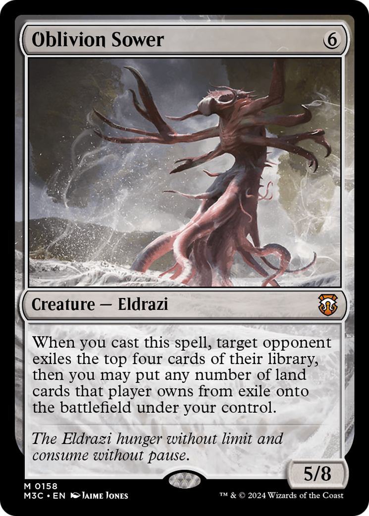 Oblivion Sower (Ripple Foil) [Modern Horizons 3 Commander] | Gate City Games LLC