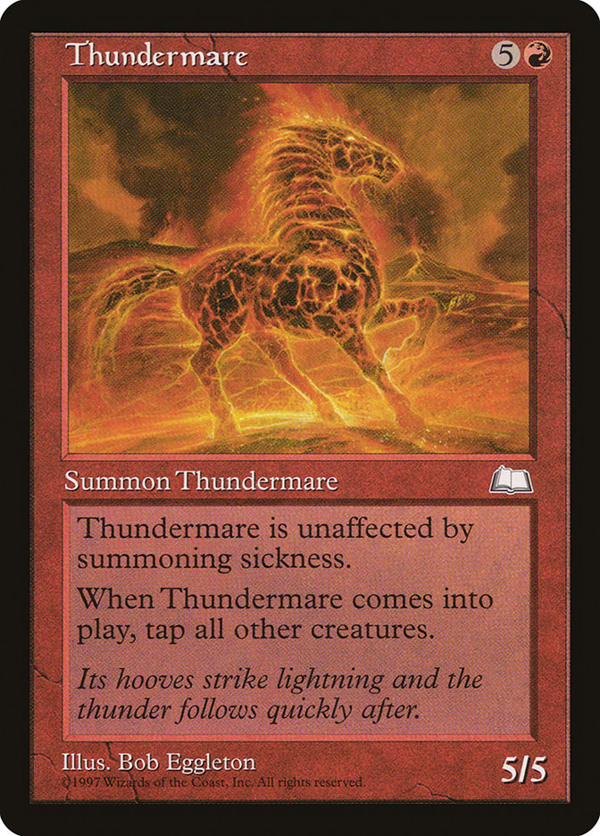 Thundermare [Weatherlight] | Gate City Games LLC