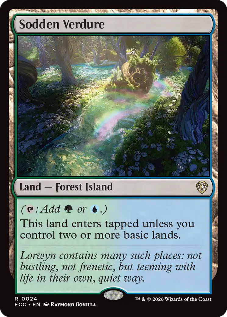Sodden Verdure [Lorwyn Eclipsed Commander] | Gate City Games LLC