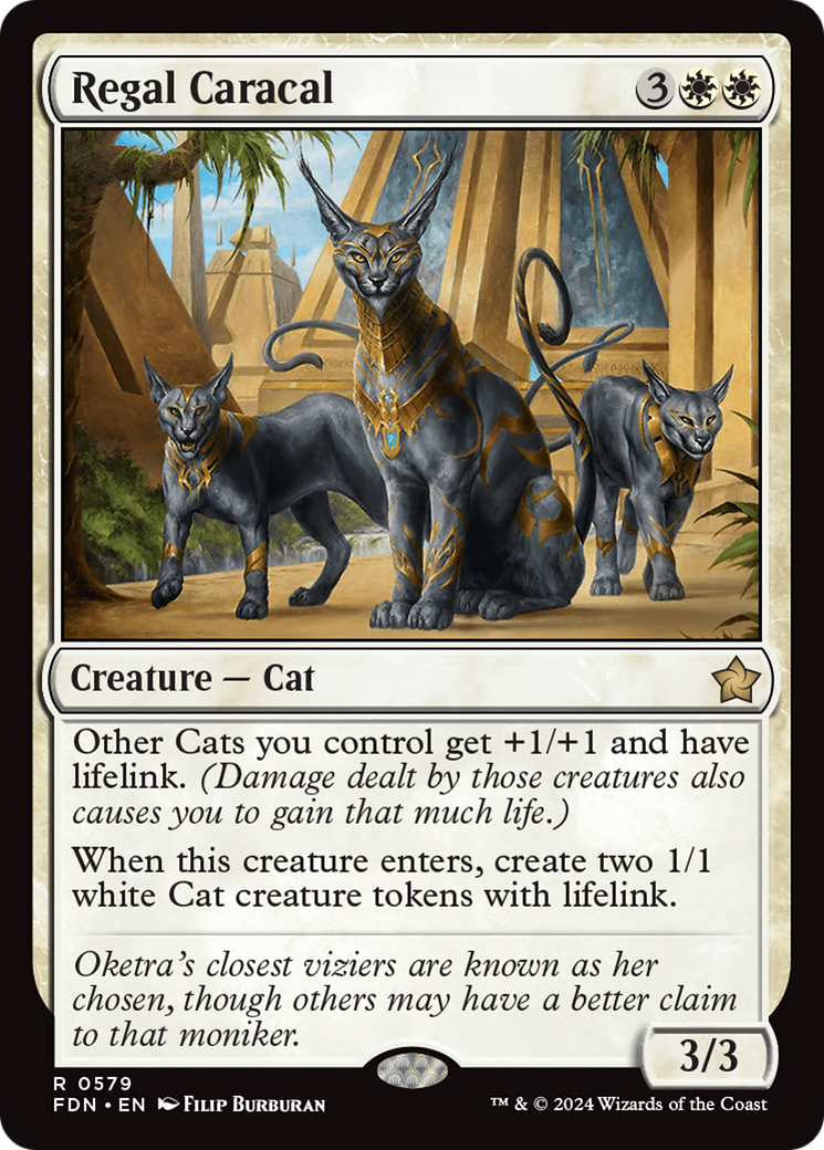 Regal Caracal [Foundations] | Gate City Games LLC
