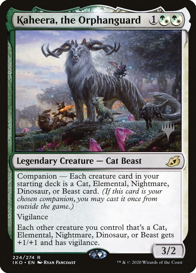 Kaheera, the Orphanguard (Promo Pack) [Ikoria: Lair of Behemoths Promos] | Gate City Games LLC