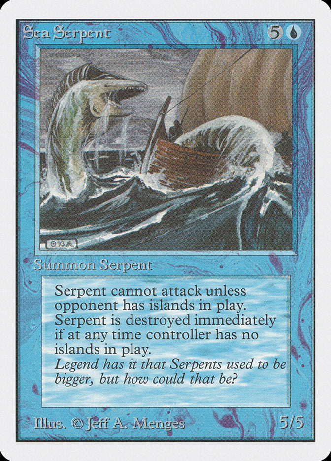 Sea Serpent [Unlimited Edition] | Gate City Games LLC