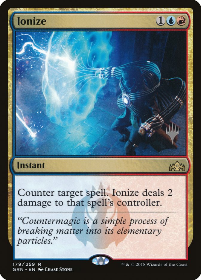 Ionize (Promo Pack) [Guilds of Ravnica Promos] | Gate City Games LLC