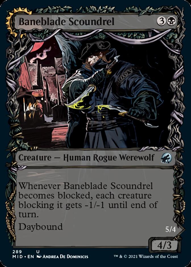 Baneblade Scoundrel // Baneclaw Marauder (Showcase Equinox) [Innistrad: Midnight Hunt] | Gate City Games LLC