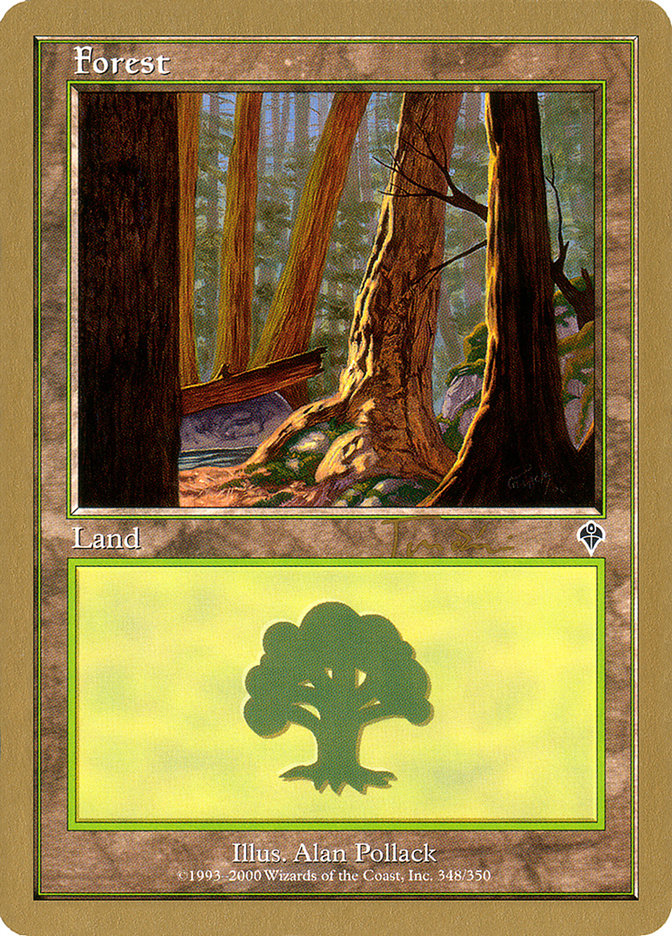 Forest (jt348a) (Jan Tomcani) [World Championship Decks 2001] | Gate City Games LLC