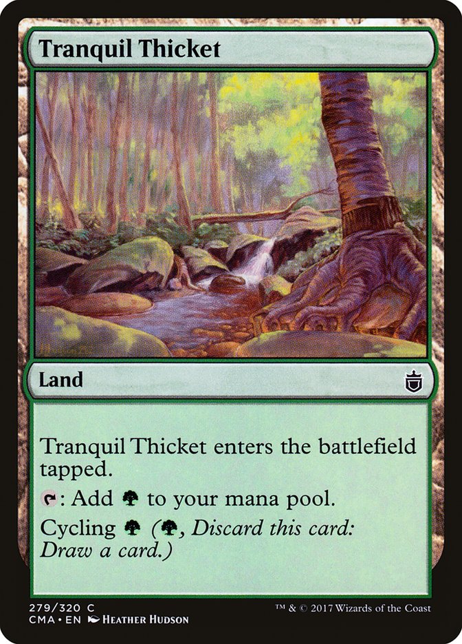 Tranquil Thicket [Commander Anthology] | Gate City Games LLC