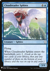 Cloudreader Sphinx [Mystery Booster] | Gate City Games LLC