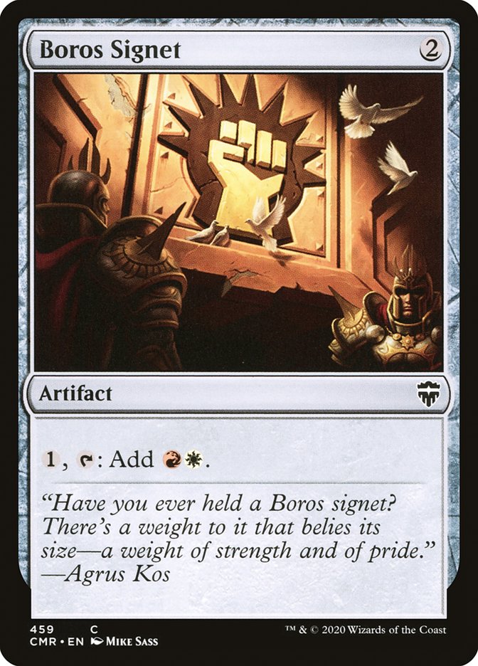 Boros Signet [Commander Legends] | Gate City Games LLC