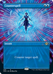 Counterspell (Borderless Alternate Art) [Modern Horizons 2] | Gate City Games LLC