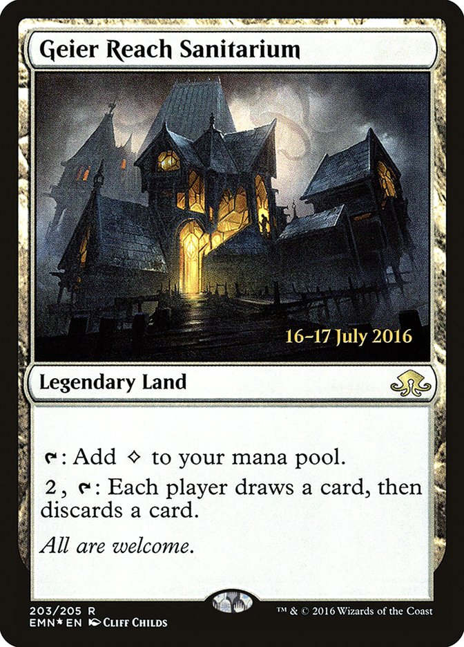 Geier Reach Sanitarium [Eldritch Moon Prerelease Promos] | Gate City Games LLC