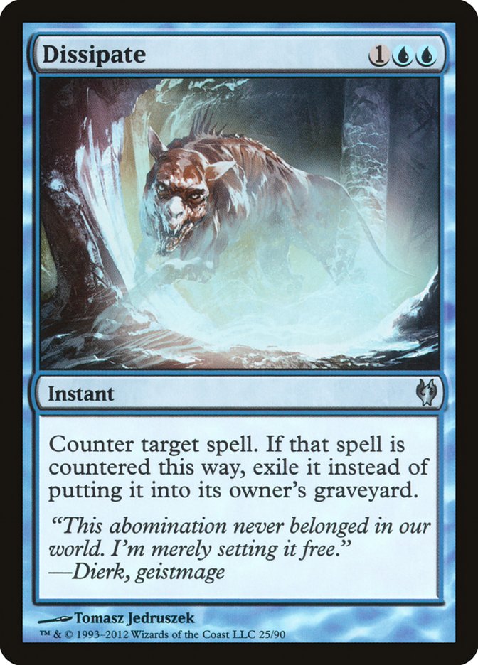 Dissipate [Duel Decks: Izzet vs. Golgari] | Gate City Games LLC