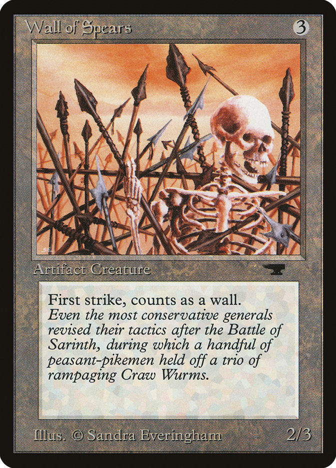 Wall of Spears [Antiquities] | Gate City Games LLC