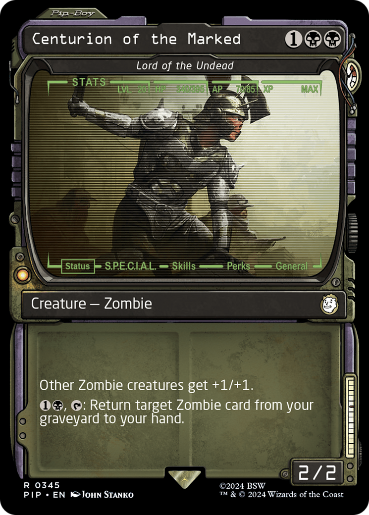 Centurion of the Marked - Lord of the Undead (Showcase) [Fallout] | Gate City Games LLC