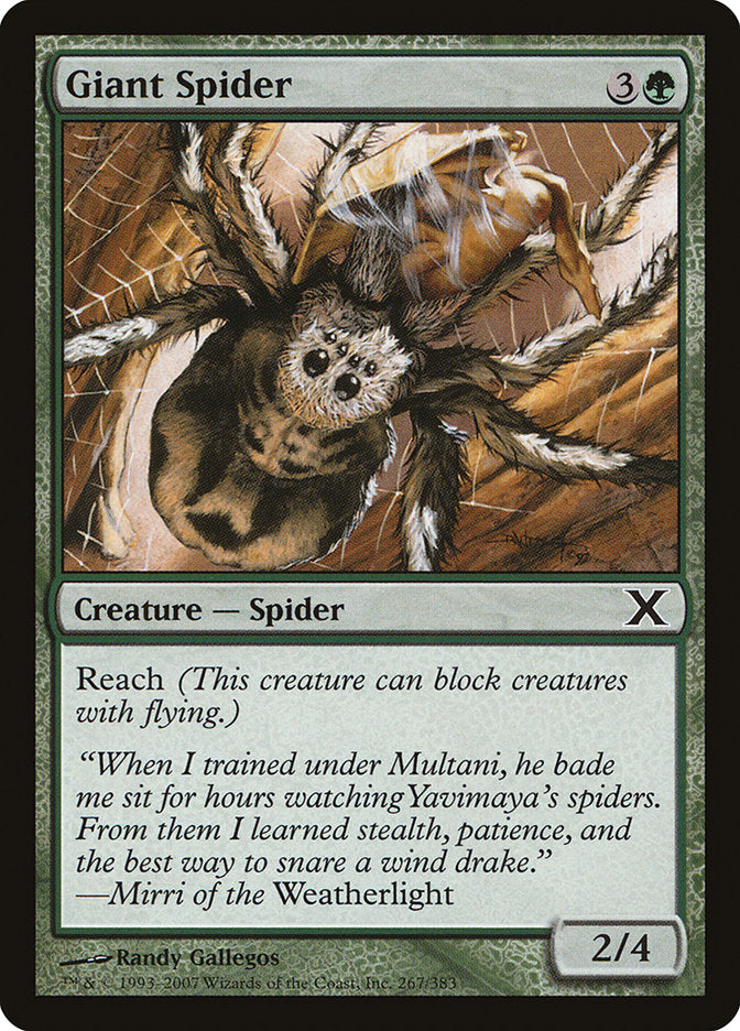 Giant Spider [Tenth Edition] | Gate City Games LLC