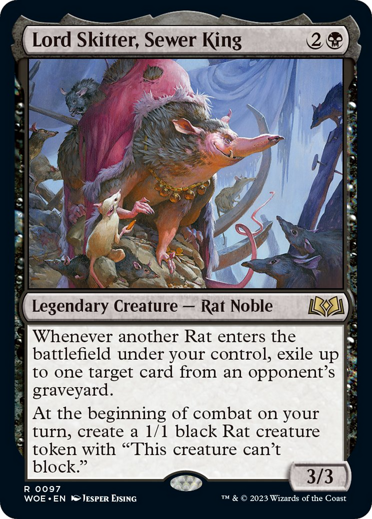 Lord Skitter, Sewer King [Wilds of Eldraine] | Gate City Games LLC
