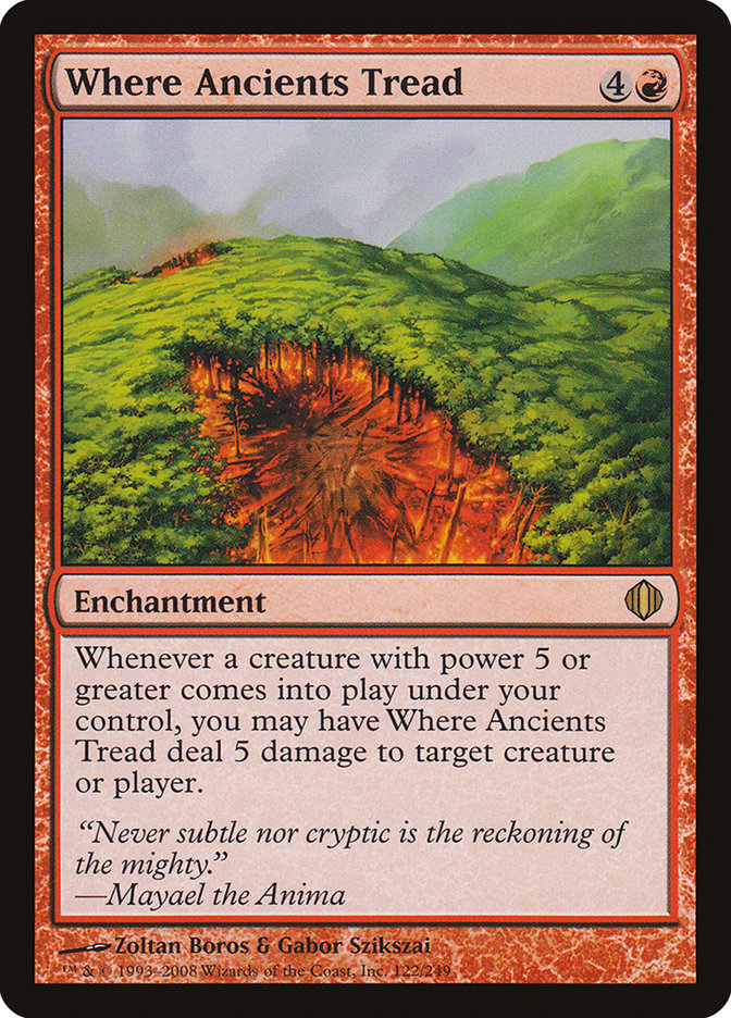 Where Ancients Tread [Shards of Alara] | Gate City Games LLC