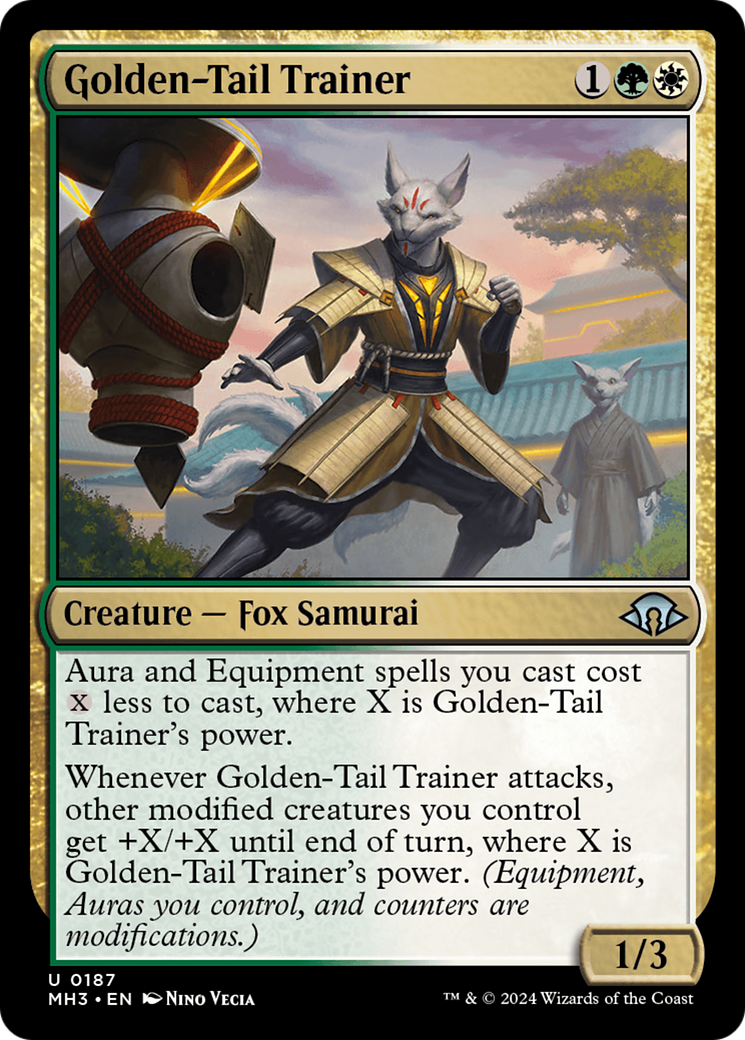 Golden-Tail Trainer [Modern Horizons 3] | Gate City Games LLC