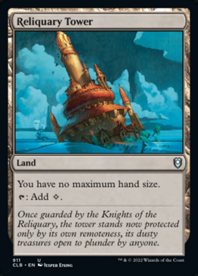 Reliquary Tower [Commander Legends: Battle for Baldur's Gate] | Gate City Games LLC