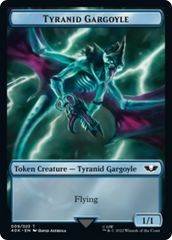 Tyranid (17) // Tyranid Gargoyle Double-Sided Token [Warhammer 40,000 Tokens] | Gate City Games LLC