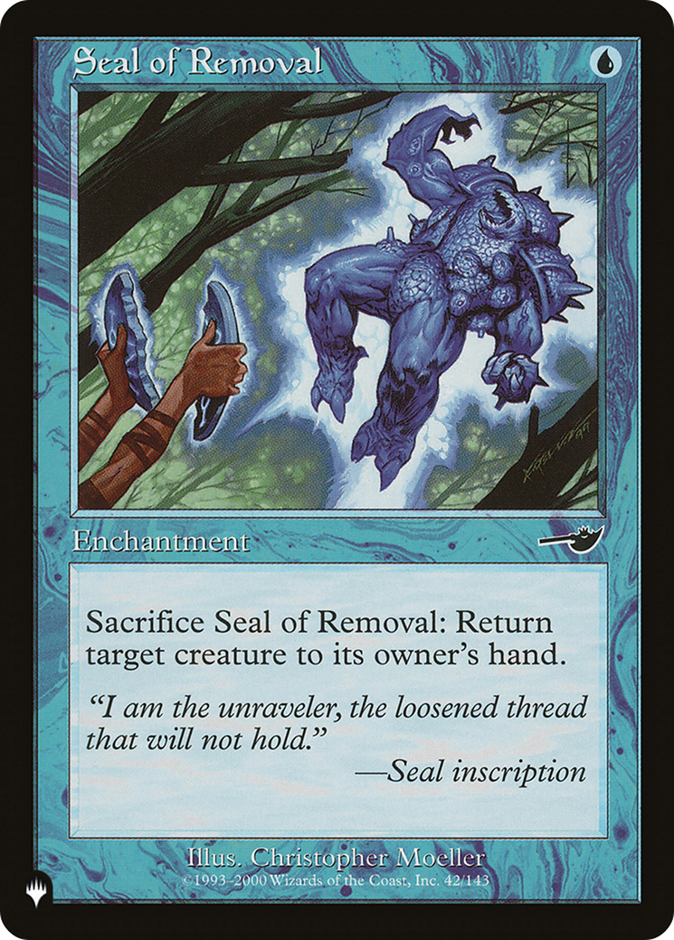 Seal of Removal [The List Reprints] | Gate City Games LLC