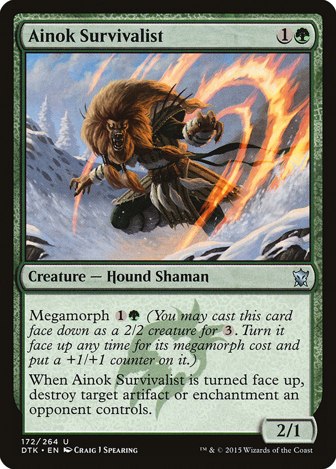 Ainok Survivalist [Dragons of Tarkir] | Gate City Games LLC