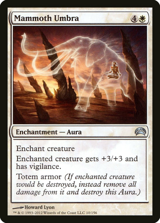 Mammoth Umbra [Planechase 2012] | Gate City Games LLC