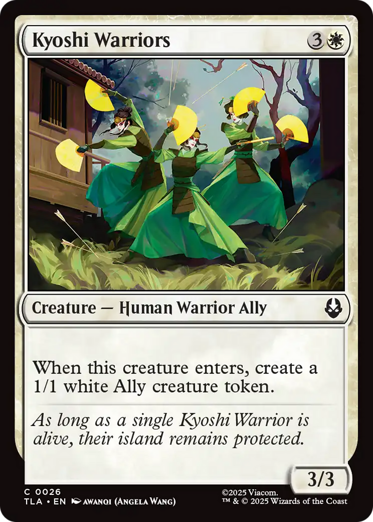 Kyoshi Warriors [Avatar: The Last Airbender] | Gate City Games LLC