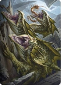 Grakmaw, Skyclave Ravager Art Card [Zendikar Rising Art Series] | Gate City Games LLC