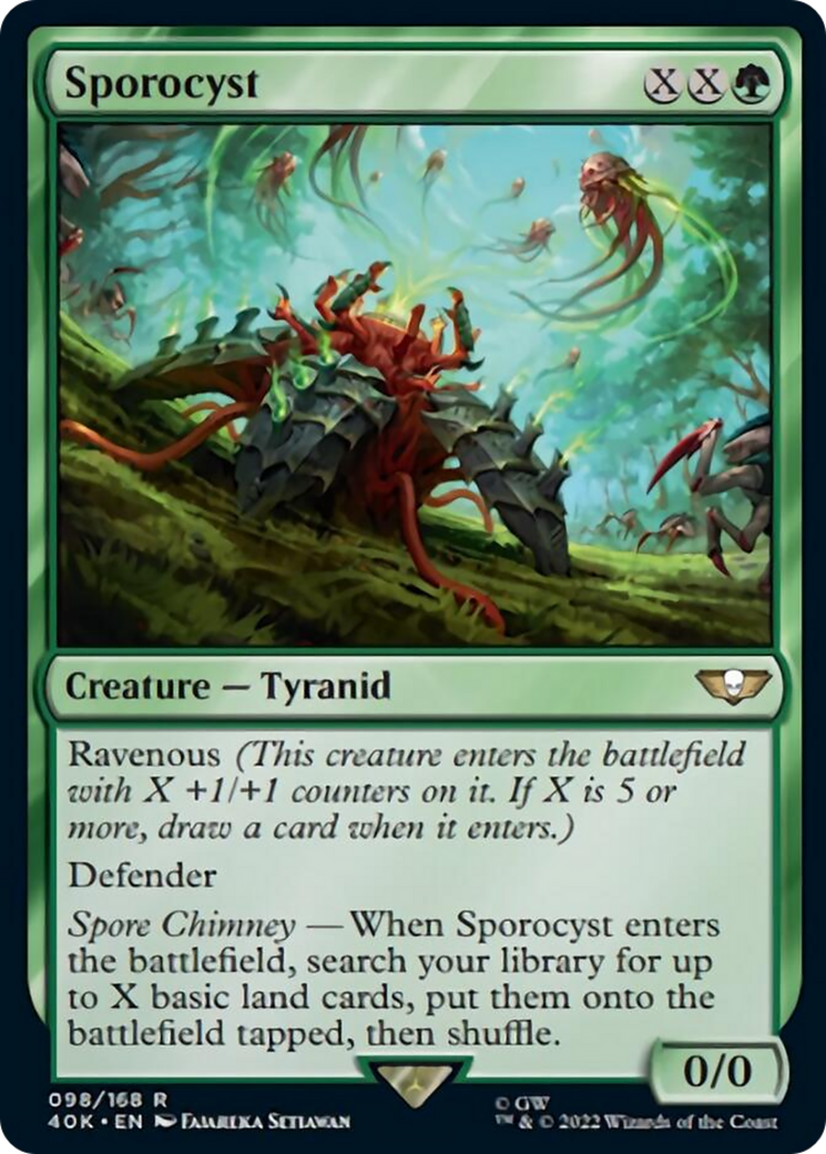 Sporocyst (Surge Foil) [Warhammer 40,000] | Gate City Games LLC
