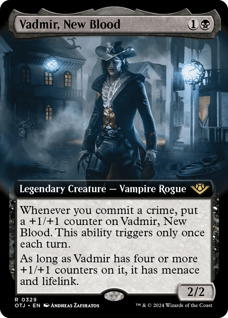 Vadmir, New Blood (Extended Art) [Outlaws of Thunder Junction] | Gate City Games LLC