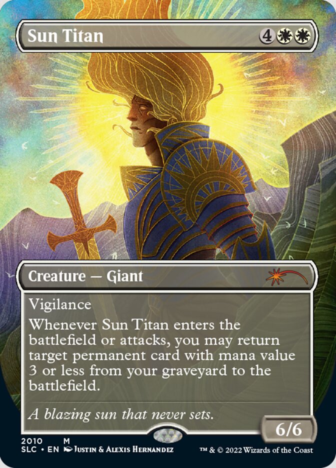 Sun Titan (Borderless) [Secret Lair Countdown Kit] | Gate City Games LLC
