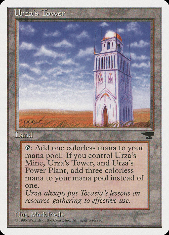 Urza's Tower (Plains) [Chronicles] | Gate City Games LLC