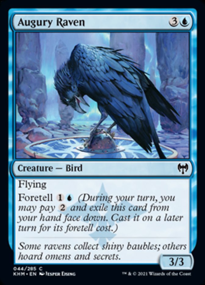 Augury Raven [Kaldheim] | Gate City Games LLC
