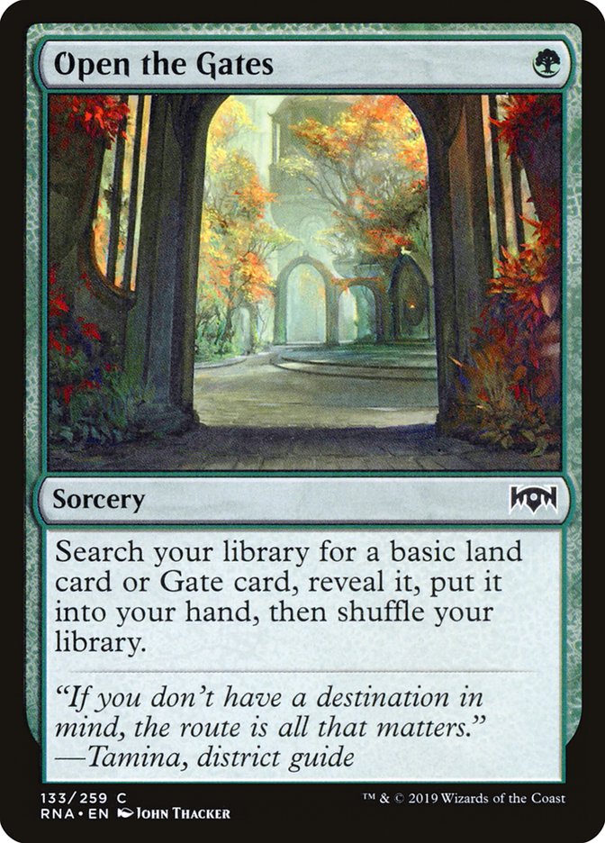 Open the Gates [Ravnica Allegiance] | Gate City Games LLC