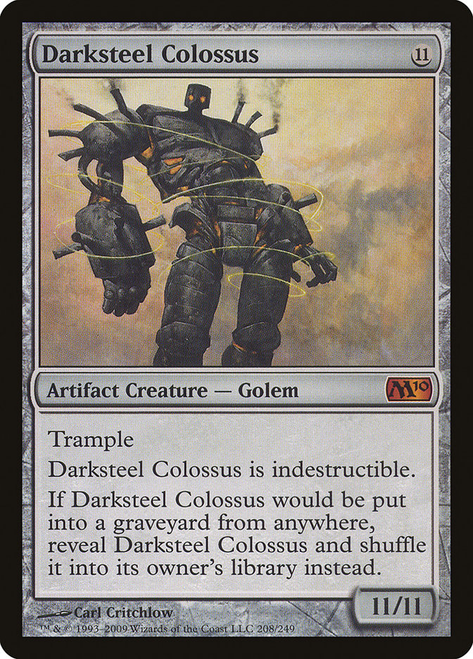 Darksteel Colossus [Magic 2010] | Gate City Games LLC
