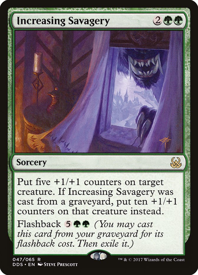 Increasing Savagery [Duel Decks: Mind vs. Might] | Gate City Games LLC