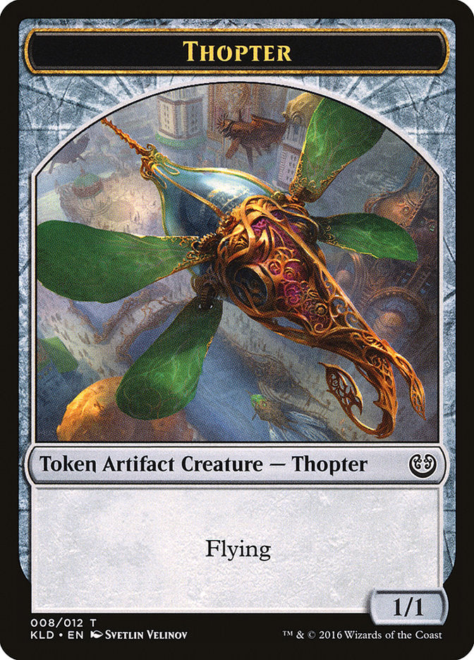 Thopter Token (008/012) [Kaladesh Tokens] | Gate City Games LLC