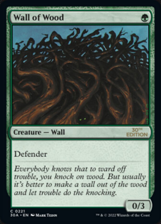 Wall of Wood [30th Anniversary Edition] | Gate City Games LLC