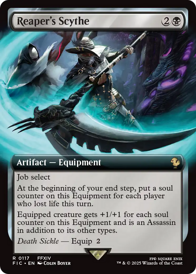 Reaper's Scythe (Extended Art) [FINAL FANTASY Commander] | Gate City Games LLC