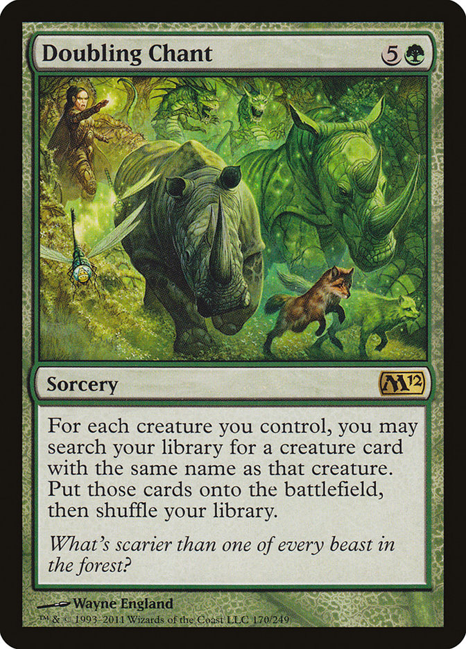 Doubling Chant [Magic 2012] | Gate City Games LLC