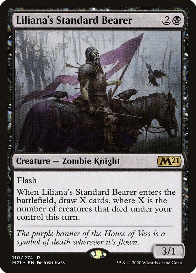 Liliana's Standard Bearer [Core Set 2021] | Gate City Games LLC